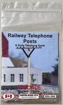 Osborn Model Kits / Railway Telephone Posts / N Scale