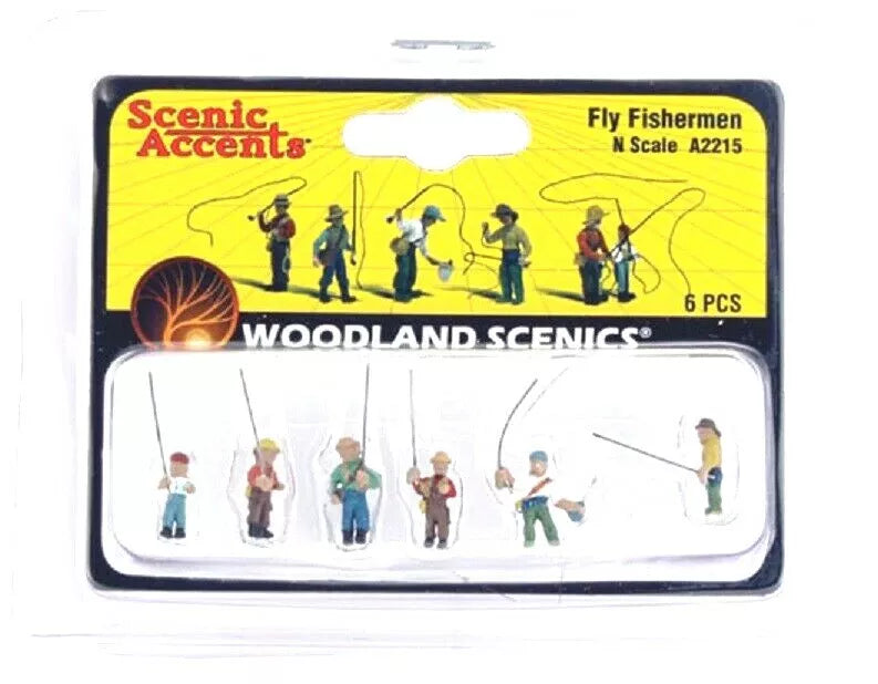 Woodland Scenics / Fly Fisherman / N Scale