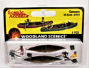 Woodland Scenics / Canoers / HO Scale