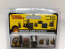 Woodland Scenics / Loading Dock Details / HO Scale