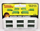 Woodland Scenics / Park Benches / HO Scale