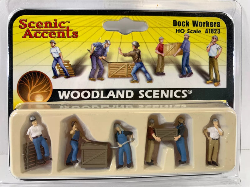 Woodland Scenics / Dock Workers / HO Scale