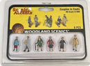 Woodland Scenics / Couples in Coats / HO Scale