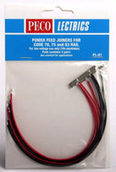 Peco / Power Feed Joiners for Code 70, 75 and 83 Rail