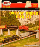 Atlas / HO Over n' Under Pier Set (47) Pieces