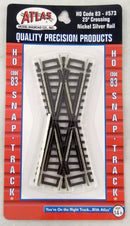 Atlas / HO Code 83 Nickel Silver Rail 12.5 Degree Crossing