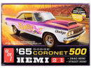 AMT | 1/25 Skill 2 Model Kit 1965 Dodge Coronet 500 Hemi | AMT1499M