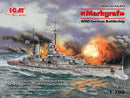 Markgraf WWI German Battleship  1/700