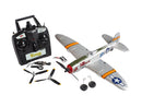 Rage RC / P-47 Thunderbolt Micro RTF Airplane with PASS (Pilot Assist Stability Software) System