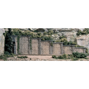 Woodland Scenics / Retaining Wall, Cut Stone / N Scale