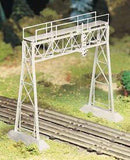 Bachmann / Snap Fit Signal Bridge, Silver / O Scale