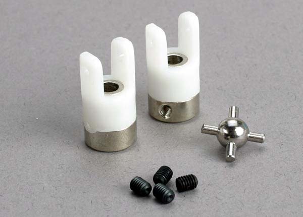 U-joints 2 3mm set screws 4