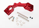 Carriers stub axle red-anodized 6061-T6 aluminum rear 2