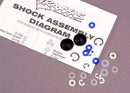 Rebuild kit Ultra shocks for 2 shocks