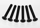 Screws 4x30mm countersunk machine hex drive 6