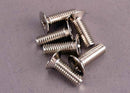 Screws 4x12mm countersunk machine 100-degree 6