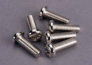 Screws 4x12mm roundhead machine 6