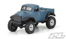 1946 Dodge Power Wagon Clear Body SCX24 JLU