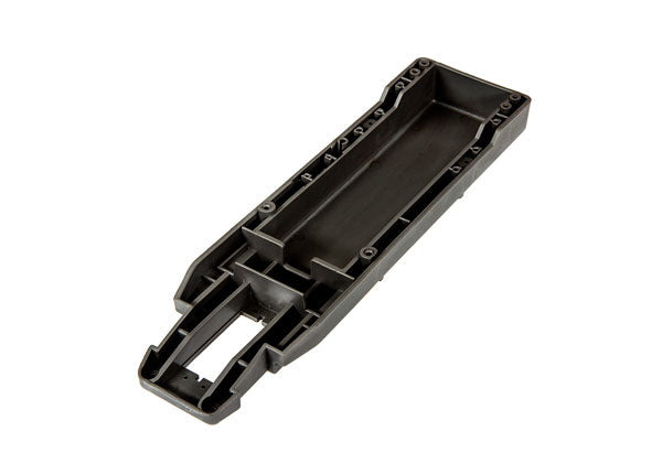 Main chassis black 164mm long battery compartment fits both flat and hump style battery packs use only with