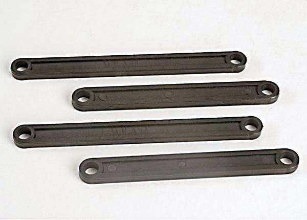 Camber link set plastic non-adjustable front & rear black