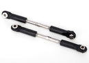 Turnbuckles camber link 49mm 82mm center to center assembled with rod ends and hollow balls 1 left 1 right