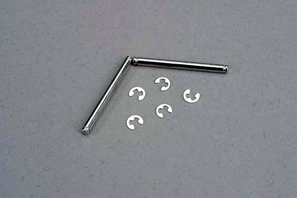 Suspension pins  25x29mm king pins w e-clips 2 strengthens caster blocks