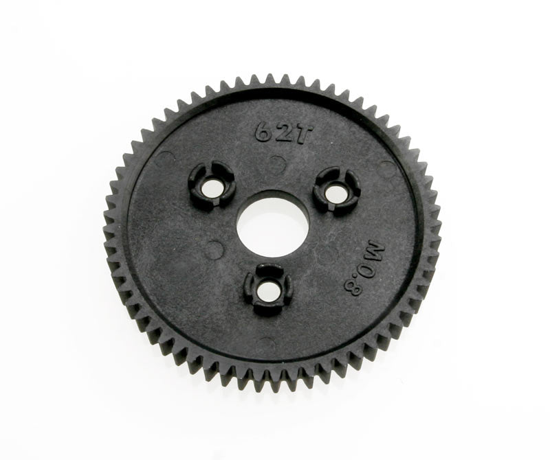 Spur gear 62-tooth 08 metric pitch compatible with 32-pitch