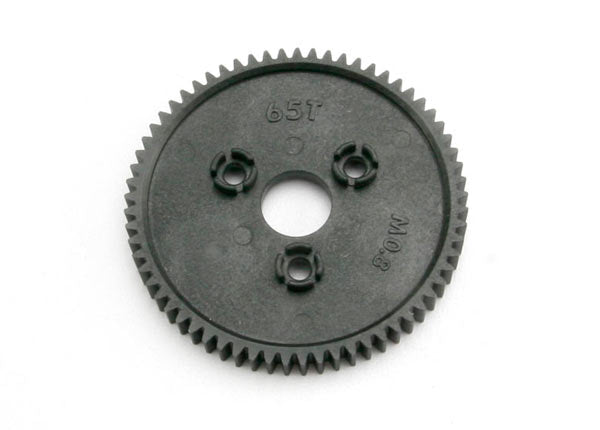 Spur gear 65-tooth 08 metric pitch compatible with 32-pitch