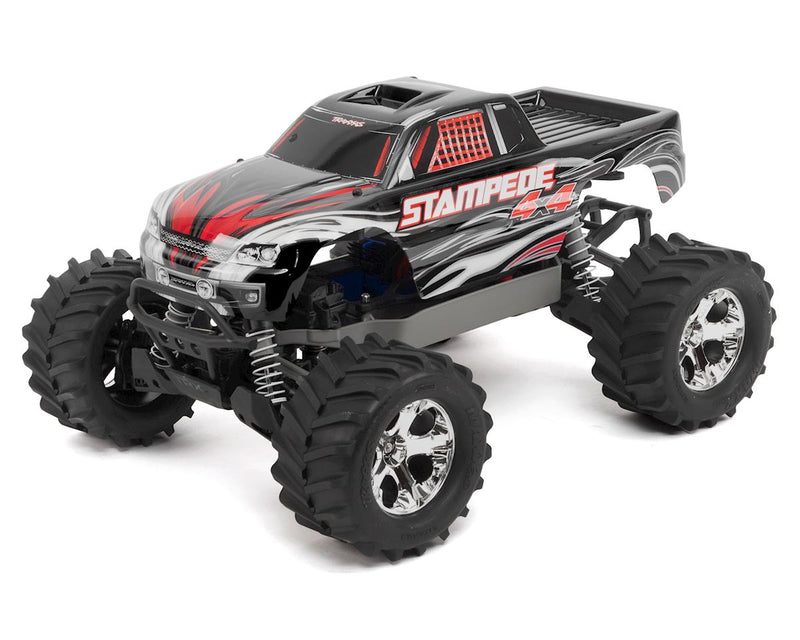 Stampede® 4X4: 1/10-scale 4WD Monster Truck Black