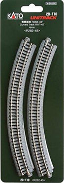 Kato N 282mm 11" Radius Curve 45-Degree (4)