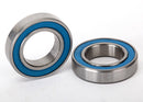 Ball bearings blue rubber sealed 12x21x5mm 2