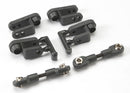 Servo horns steering long 2 short 2 linkage steering 3x20mm turnbuckle 2 rod ends short 4 hollow balls 4