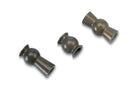 Hollow ball set aluminum 30 tall centered hollow ball 2 tall offset hollow ball 2 bump steer adjustment shims; 35mm 2 117mm 2
