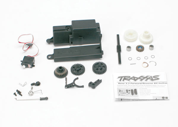 Reverse installation kit includes all components to add mechanical reverse no Optidrive  to Revo  includes 2060 sub-micro servo