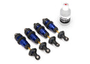 Shocks GTR aluminum blue-anodized fully assembled wo springs 4