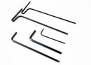 Hex wrenches; 15mm 2mm 25mm 3mm 25mm ball