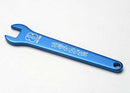 Flat wrench 8mm blue-anodized aluminum