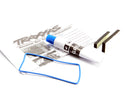 Seal kit receiver box includes o-ring seals and silicone grease