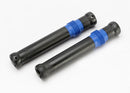 Half shaft set short plastic parts only internal splined half shaft external splined half shaft rubber boot assembled with glued boot 2 assemblies