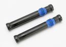 Half shaft set long plastic parts only internal splined half shaft external splined half shaft rubber boot assembled with glued boot 2 assemblies