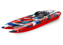 Traxxas / DCB M41 WIDEBODY, NO BATTERY OR CHARGER RED/BLUE