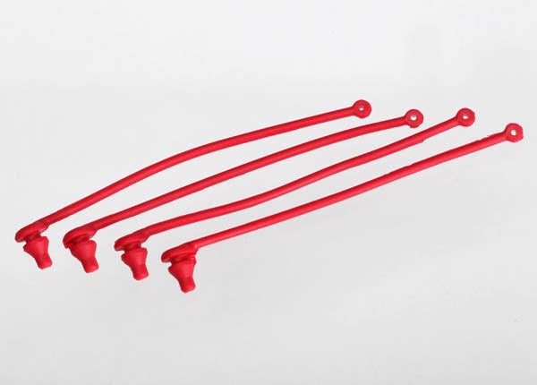 Body clip retainer red 4