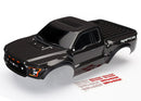 Body Ford Raptor  black heavy duty decals
