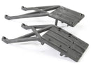Skidplates front & rear black