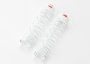 Springs rear white progressive rate 2 fits
