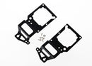 Main frame side plate inner 2 black-anodized aluminum screws 6
