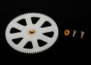 Main gear lower 1 for inner main shaft bushing 1 screws 2