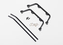 Landing skid set black-anodized screws 4 assembled