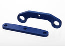 Bulkhead tie bars front & rear aluminum blue-anodized