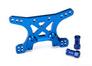 Shock tower front 7075-T6 aluminum blue-anodized